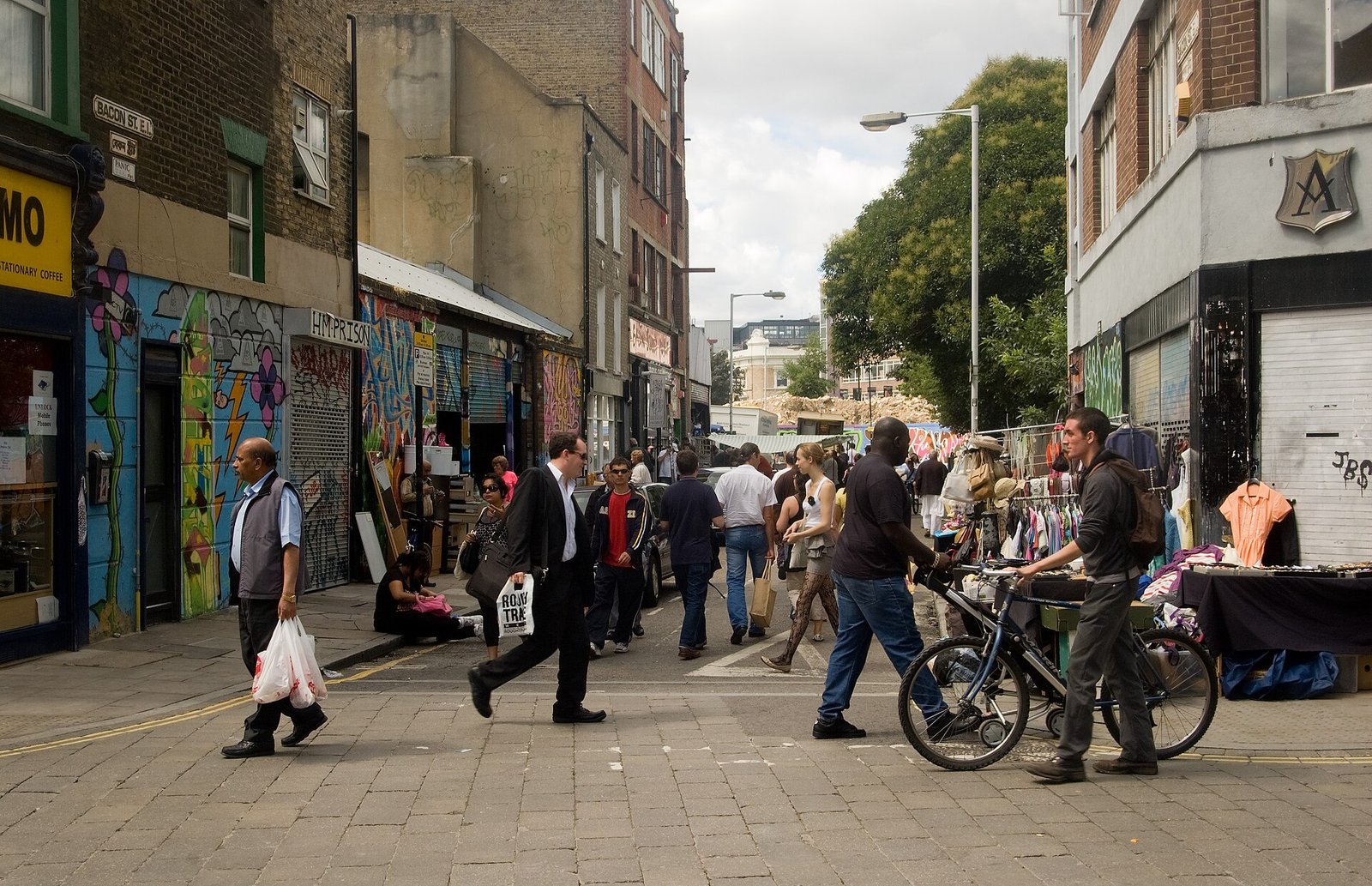 Brick Lane 古着市场 参考图 1